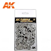 AK Interactive AK9080 Flexible Airbrush Stencil 1:48 - 1:72