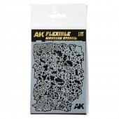 AK Interactive AK9080 Flexible Airbrush Stencil 1/48 - 1/72