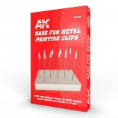 AK Interactive AK9100 BASE FOR METAL PAINTING CLIPS