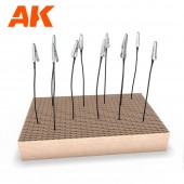 AK Interactive AK9100 BASE FOR METAL PAINTING CLIPS