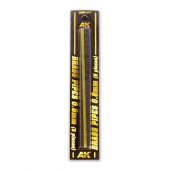 AK Interactive AK9107 BRASS PIPES 0,8mm, 5 units
