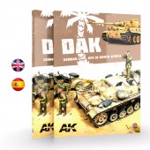 AK Interactive AK913 DAK Vehiculos Alemanes en el Norte de Africa - Spanish