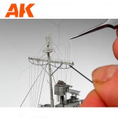 AK Interactive AK9134 ELASTIC RIGGING BOBBINMEGA-THIN