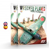 AK Interactive AK918 WRECKED PLANES - AVIONES DESTROZADOS - Bilingual