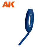 AK Interactive AK9184 Blue masking Tape for curves 6mm