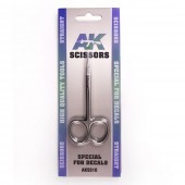 AK Interactive AK9310 SCISSORS STRAIGHT. (SPECIAL DECALS AND PAPER)