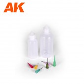 AK Interactive AK9328 PRECISION DISPENSERS (6cannulas & 2 bottles)
