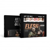 AK Interactive AKABT301 FLESH COLORS SET - ABT 502 OILS