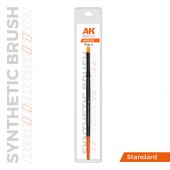 AK Interactive AKB003 AK SYNTHETIC BRUSH - FLAT 4
