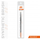 AK Interactive AKB005 AK SYNTHETIC BRUSH - ROUND 3/0