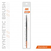 AK Interactive AKB006 AK SYNTHETIC BRUSH - ROUND 2/0