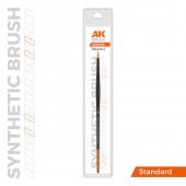 AK Interactive AKB009 AK SYNTHETIC BRUSH - ROUND 2
