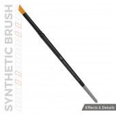 AK Interactive AKB010 AK SYNTHETIC BRUSH - ANGULAR