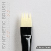 AK Interactive AKB011 AK SYNTHETIC BRUSH - COMB