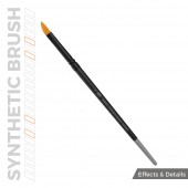 AK Interactive AKB012 AK SYNTHETIC BRUSH - DAGGER L