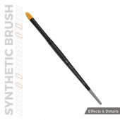 AK Interactive AKB015 AK SYNTHETIC BRUSH - FILBERT 4