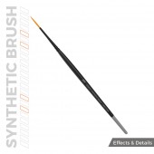 AK Interactive AKB018 AK SYNTHETIC BRUSH - LINER 17mm