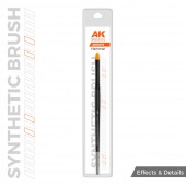 AK Interactive AKB019 AK SYNTHETIC BRUSH - HAMMER