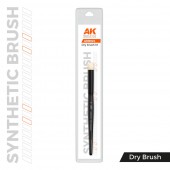 AK Interactive AKB024 AK SYNTHETIC DRY BRUSH - M