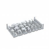 AK Interactive AKBIT0004 FOREST LEAVES pcs.BASING BITS 35 pcs.