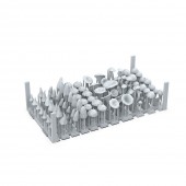 AK Interactive AKBIT0005 FOREST MUSHROOMS pcs.BASING BITS 63 pcs.