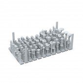 AK Interactive AKBIT0008 CANDLES pcs.BASING BITS 73 pcs.