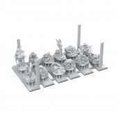 AK Interactive AKBIT0014 BONES REMAINS pcs.BASING BITS 12 pcs.