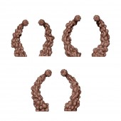 AK Interactive AKBIT0016 JUMP-PACK TRAIL FX pcs.BASING BITS 6 pcs.