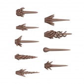 AK Interactive AKBIT0019 PLASMA FX pcs.BASING BITS 54 pcs.