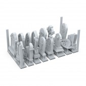 AK Interactive AKBIT0021 TUMBSTONES pcs.BASING BITS 14 pcs.