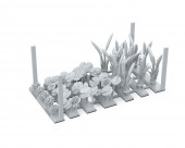 AK Interactive AKBIT0024 WATER LILIES & CATTAILS