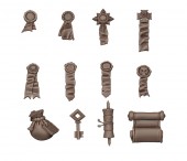 AK Interactive AKBIT0027 SEALS AND SCROLLS
