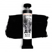 AK Interactive AKG02 BLACK - AK GOUACHE 20 ml.