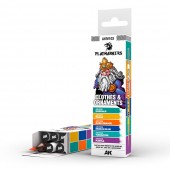 AK Interactive AKM103 PLAYMARKERS SET - CLOTHES & ORNAMENTS A' (6 ref.)