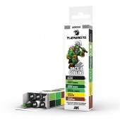 AK Interactive AKM104 PLAYMARKERS SET - ORCS & GOBLINS (6 ref.)