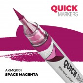 AK Interactive AKMQ001 SPACE MAGENTA - QUICK MARKER (Box 6 units)