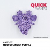 AK Interactive AKMQ002 NECROMANCER PURPLE - QUICK MARKER (Box 6 units)