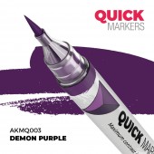 AK Interactive AKMQ003 DEMON PURPLE - QUICK MARKER (Box 6 units)