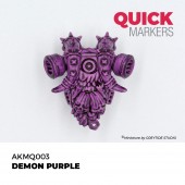 AK Interactive AKMQ003 DEMON PURPLE - QUICK MARKER (Box 6 units)