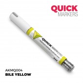 AK Interactive AKMQ004 BILE YELLOW - QUICK MARKER (Box 6 units)