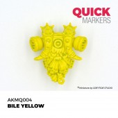 AK Interactive AKMQ004 BILE YELLOW - QUICK MARKER (Box 6 units)