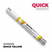 AK Interactive AKMQ006 SPACE YELLOW - QUICK MARKER (Box 6 units)