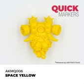 AK Interactive AKMQ006 SPACE YELLOW - QUICK MARKER (Box 6 units)