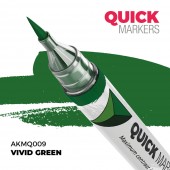 AK Interactive AKMQ009 VIVID GREEN - QUICK MARKER (Box 6 units)