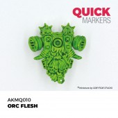 AK Interactive AKMQ010 ORC FLESH - QUICK MARKER (Box 6 units)