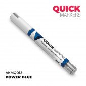AK Interactive AKMQ012 POWER BLUE - QUICK MARKER (Box 6 units)