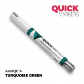 AK Interactive AKMQ014 TURQUOISE GREEN - QUICK MARKER (Box 6 units)