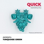 AK Interactive AKMQ014 TURQUOISE GREEN - QUICK MARKER (Box 6 units)