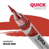 AK Interactive AKMQ016 SPACE RED - QUICK MARKER (Box 6 units)