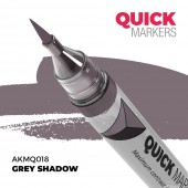 AK Interactive AKMQ018 GREY SHADOW - QUICK MARKER (Box 6 units)